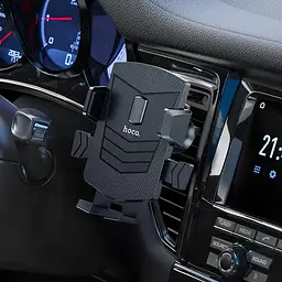 Держатель для телефона в машину Hoco CA86 Davy one-button air outlet car holder - миниатюра 2