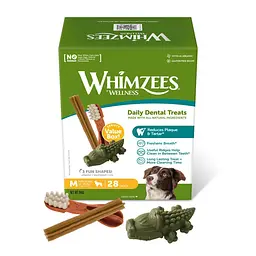 Ласощі Whimzees Variety Value Box д/собак Набір Variety Value M 28 шт