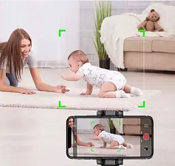 Смарт штатив Baseus 360°AI Following Shot Tripod Head SUYT-B02 Black - мініатюра 7