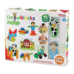 Конструктор Dede Cactus Ферма 75 елементів (3312) - мініатюра 3