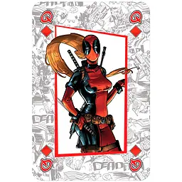 Гральні карти Виграшні ходи Marvel Waddingtons №1 Deadpool - мініатюра 5