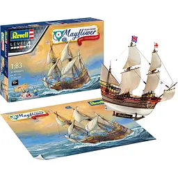 Збірна модель Revell набір Корабель Mayflower масштаб 1:83, 369 деталей (RVL-05684) - мініатюра 2