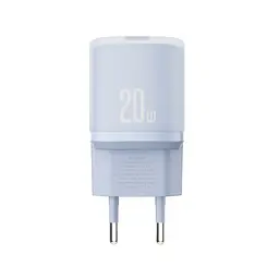Мережевий зарядний пристрій XO L143(EU) PD20W Single USB-C Charger Синій - мініатюра 3