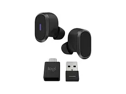 Навушники TWS Logitech Zone True Wireless Graphite (985-001082) - мініатюра 2