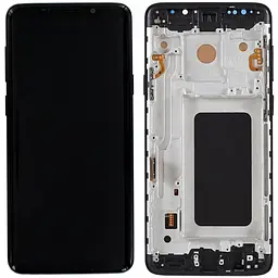 Дисплей Samsung G965 Galaxy S9+ чорний, TFT, з рамкою, Midnight Black