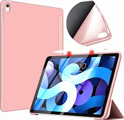 Чохол BeCover Tri Fold Soft TPU Silicone для Apple iPad Air 11 M2 2024 Рожевий (711410) - мініатюра 2