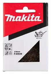 Щітка дротяна латунна для дерев'яних конструкцій 100х120 мм для Makita 9741 (P-65648) - мініатюра 3