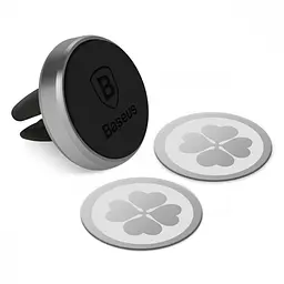 Тримач в машину Baseus Magnet Car Mount чорний (16104) - мініатюра 7