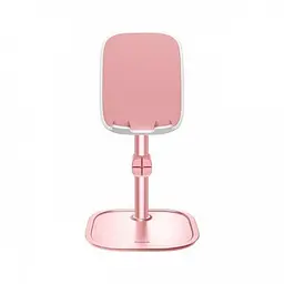 Настільний тримач для телефона Baseus Literary Youth Desktop Bracket (+Wireless Charging) Rose gold SUWY-D0R - мініатюра 3