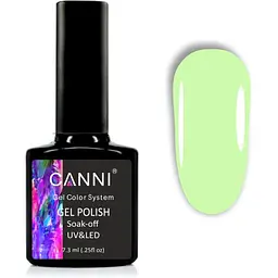 Гель-лак Canni 1024 фісташка 7.3 мл - мініатюра 2