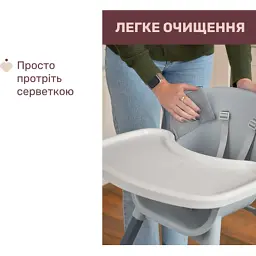 Стілець для годування Chicco Polly Zest, білий (87170.77) - мініатюра 5