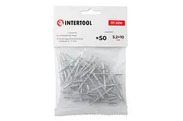 Витяжні заклепки з плоскою головкою Intertool 3.2 х 10.0 мм (в упаковці 50 шт.) - мініатюра 3