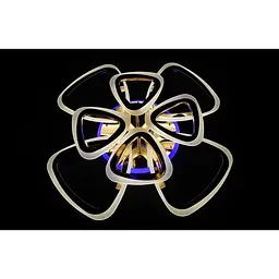 Світлодіодна люстра Linisoln 6521/4+4 Gold - мініатюра 5