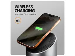 USB-хаб AXAGON Wireless Charging 9in1 (HMC-WL9) - мініатюра 5