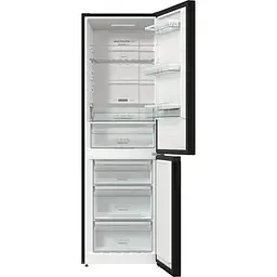 Холодильник Gorenje NRK6192ABK4 з морозильною камерою - мініатюра 2
