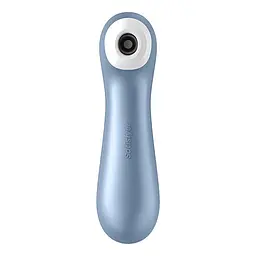 Вакуумний кліторальний стимулятор з вібрацією Satisfyer Pro 2+ (блакитний) - мініатюра 10