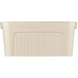 Ящик для зберігання Ardesto 32 x 21.5 x 14 см з кришкою 6 л бежевий (ARHC2506B) - мініатюра 4