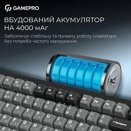 Клавіатура GamePro Asgard Yord (MK266BK) - мініатюра 4