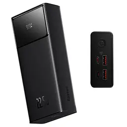 Зовнішній акумулятор (павербанк) Powerbank Baseus Star Lord Display 22.5W 30000 mAh Black 