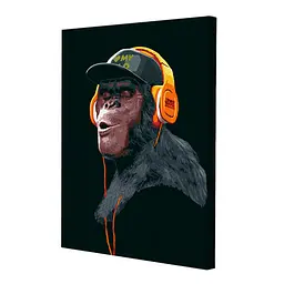 Комплект картин за номерами Riviera Blanca Gangster Monkey (ITR-099) 3 шт в наборі - мініатюра 2