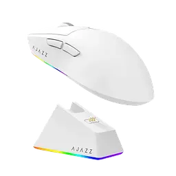 Миша бездротова Ajazz AJ139 V2 MC RGB White
