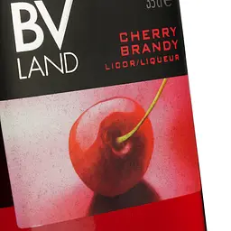 Лікер BVLand Cherry Brandy 18% 0.35 л - мініатюра 3