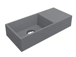 Умивальник Miraggio Copper 500 mirastone gray Сірий 0002476