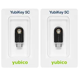 Апаратні ключі Yubico Yubikey 5C USB Type-C набір з 2 шт. (683068-2) - мініатюра 3
