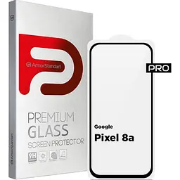 Захисне скло ArmorStandart Full Pro Glass для Google Pixel 8a Black (ARM77800) [112258] - мініатюра 1