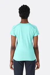 Жіноча футболка Rab Force Tee Womens 10 Світло-блакитний - мініатюра 2