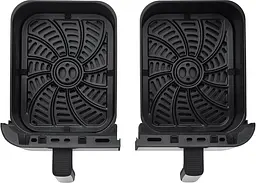 Мультипіч Rotex ROM1210-2XL MultiFry DUO 11 програм 12 л(6+6 л) LED дисплей 2800 Вт Чорний з сірим - мініатюра 7