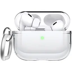 Чохол Elago Clear Hang Case Transparent для AirPods Pro 2nd Gen білий (EAPP2CL-HANG-CL) - мініатюра 2