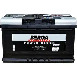 Акумулятор Berga Power Block 100Ah Ев (-/+) (830EN) (353х175х190)