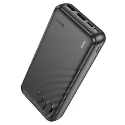 Зовнішній аккумулятор HOCO J123A Element power bank(20000mAh) Чорний