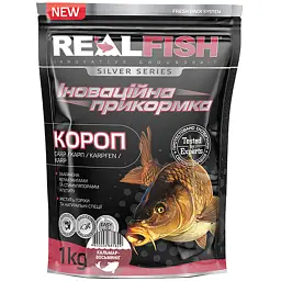 Прикормка Real Fish Silver Series Короп Кальмар-восьминіг 1kg