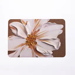Килимок із 3D-принтом Impasto 58×38 см діатомітовий Yiwu HP-42-105