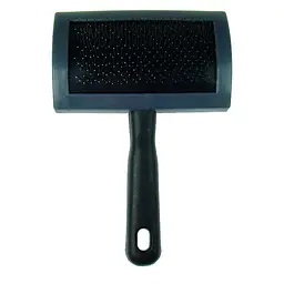 Пуходерка для собак TatraPet Dog Salon чорна 10.5 x 16 см 