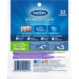 Тонкі міжзубні щітки DenTek 32 шт. - мініатюра 2