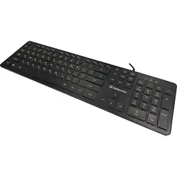 Клавіатура Defender Balance LQ LED USB UA Black (450790) - мініатюра 3