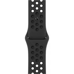Смарт-годинник Apple Watch Nike Series 7 GPS 41mm Midnight Aluminum Case w. Anthracite/Black Nike Sport Band (MKN43) - мініатюра 3