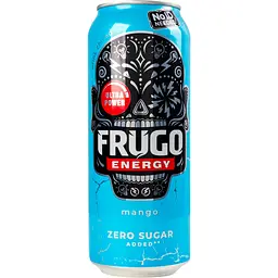 Енергетичний напій Frugo Mango газований 0.5 л (951529)