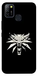 TPU чохол Demsky Wolf medallion для Infinix Hot 10 Lite