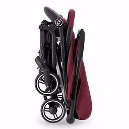 Прогулянкова коляска Kinderkraft Indy Burgundy - мініатюра 7