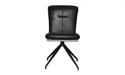 Стілець з екошкіри Софт сіро-синій - мініатюра 10