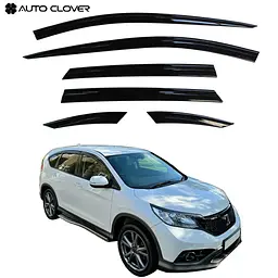 Дефлектори вікон для Honda CR-V 2012-2017 6 шт (Auto Clover)