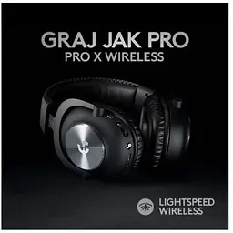 Ігрові навушники Logitech G Pro X Wireless LIGHTSPEED гарнітура для ПК чорна (981-000907) - мініатюра 2