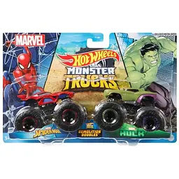 Набір Hot Wheels із 2 машинок-позашляховиків серії Monster Trucks в асортименті (FYJ64) - мініатюра 5