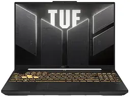 Ноутбук Asus TUF Gaming F16 FX607VJB Mecha Gray (FX607VJB-RL104, 90NR0MZ6-M005L0)