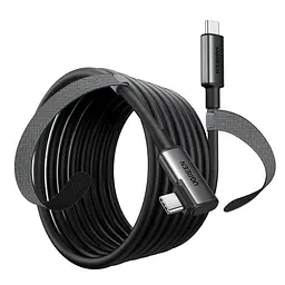 Кабель кутовий для VR - Ugreen US551 Right Angle USB-C to USB-C VR Link Cable 5 метрів (6957303896295) - мініатюра 2