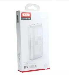 Портативний зовнішній акумулятор XO PR188 20000mAh PD20W+QC22.5W (Білий) - мініатюра 4